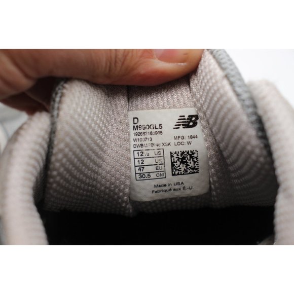 New Balance 990v5 Men's Size 12.5 D Castlerock Gray M990GL5 Made In USA - Picture 3 of 10